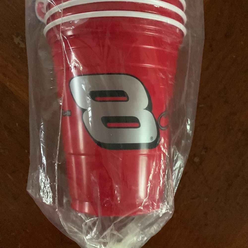 Dale Earnhardt Jr Red Solo Cups - Picture 10 of 12
